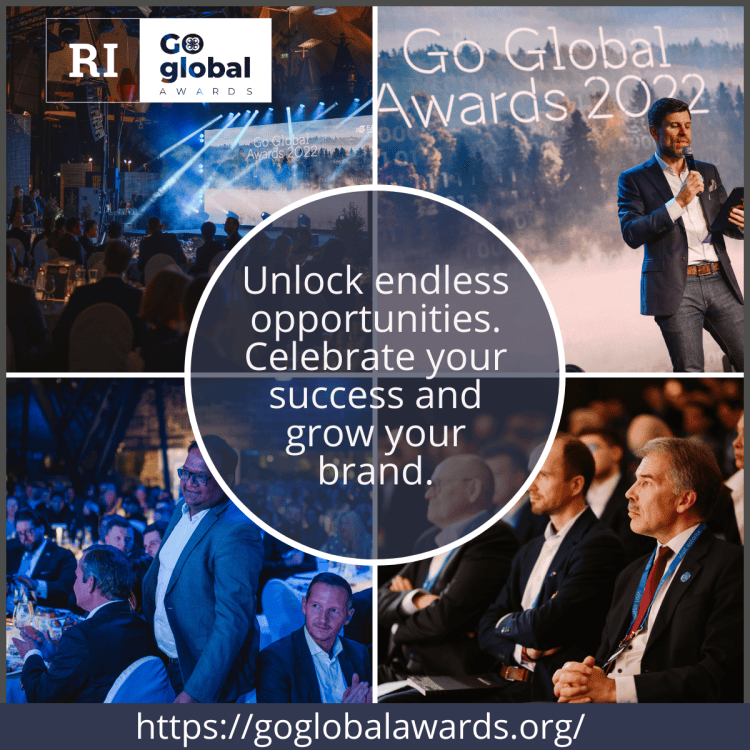 Unlock endless opportunities. Celebrate your success and grow your brand. Join the 2023 Go Global Awards Today!