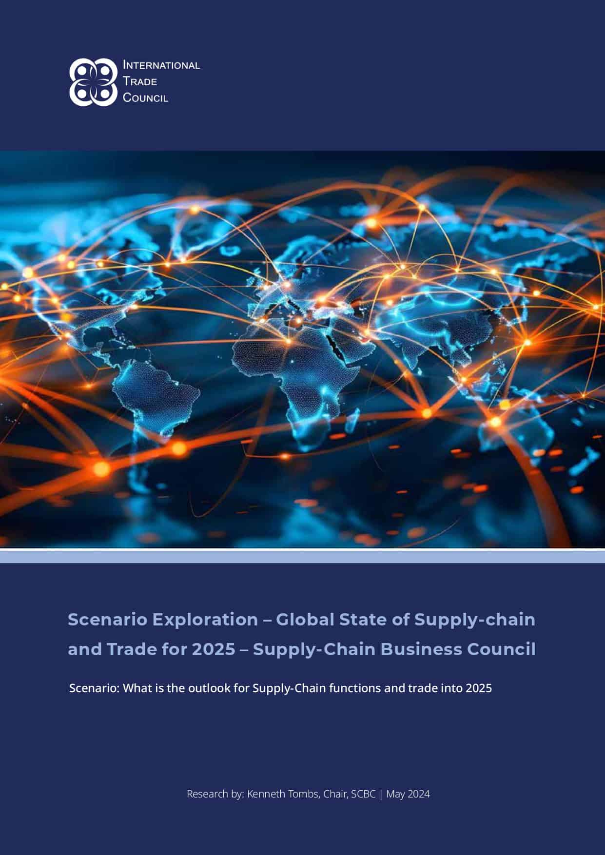 Global Outlook for supply chain and trade into 2025 - cover