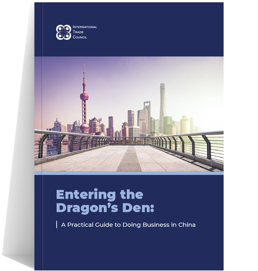 ITC_Entering the Dragon’s Den A report by the International Trade Council. Most publications are available for free download. Your source of important data for importers and exporters and those involved in foreign trade and investment.