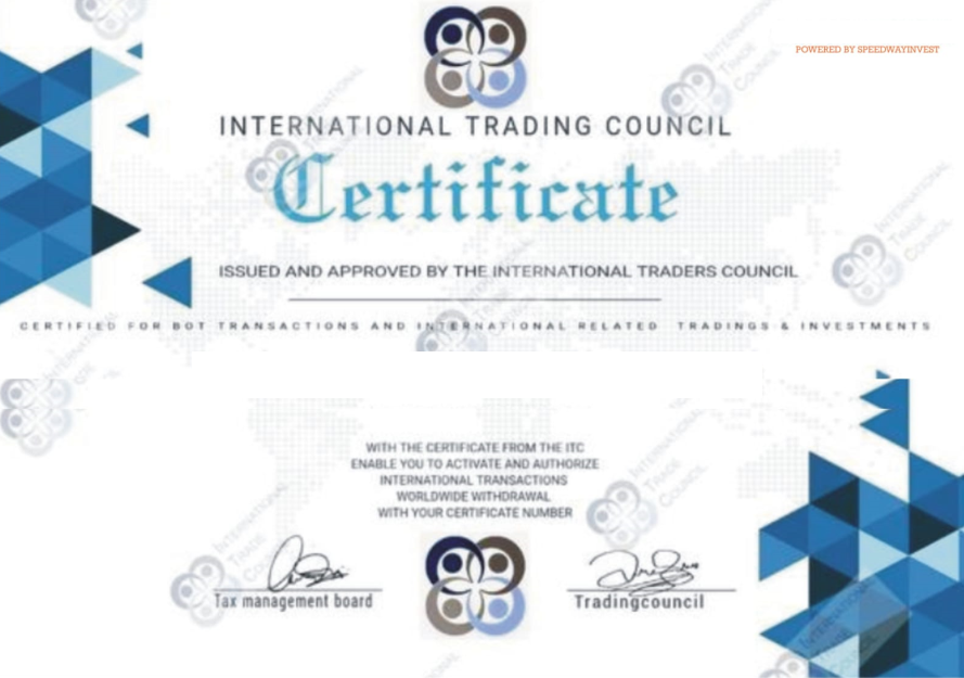 Fraudulent "Membership" Certificates Issued by Speedway Invest - A Warning from the International Trade Council