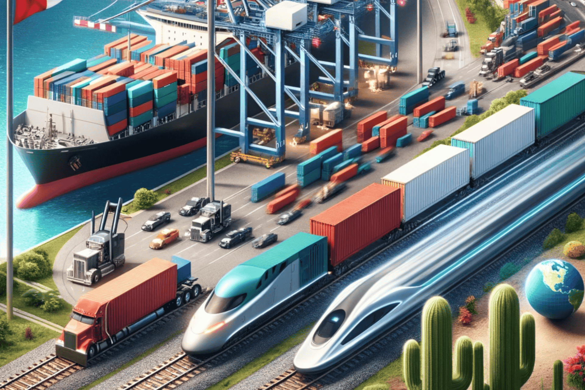 North America's Efforts to Enhance Cross-Border Trade Infrastructure and Connectivity