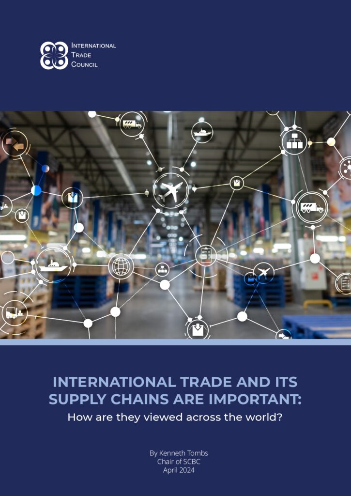 INTERNATIONAL TRADE AND ITS SUPPLY CHAINS ARE IMPORTANT: How are they viewed across the world?