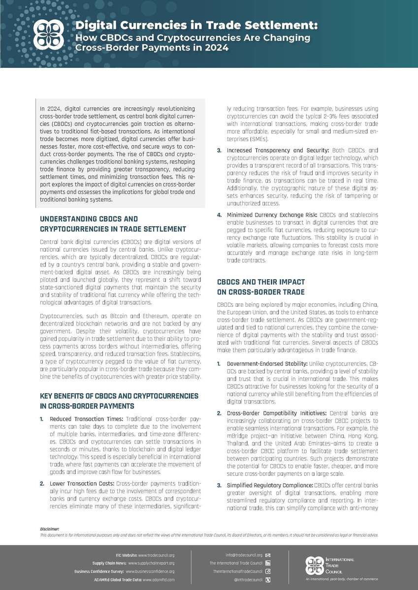 Digital Currencies in Trade Settlement How CBDCs and Cryptocurrencies Are Changing Cross-Border Payments in 2024