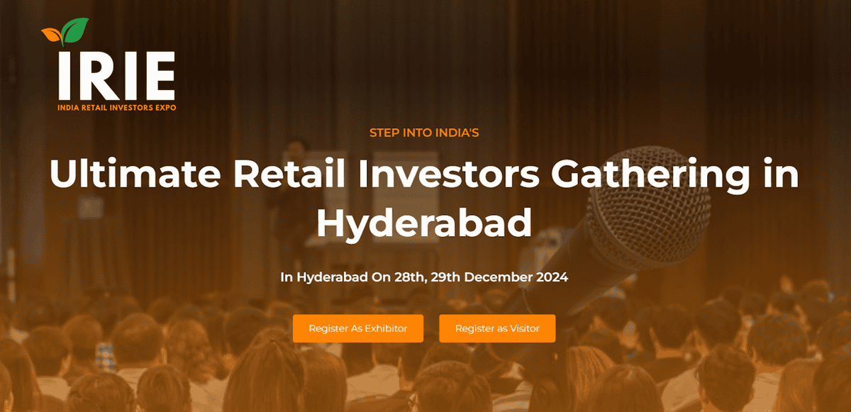 IRIE: India Retail Investors Expo 2024