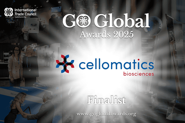 Cellomatics Biosciences Named Finalist for Bioscience Innovator of the Year at the 2025 Go Global Awards