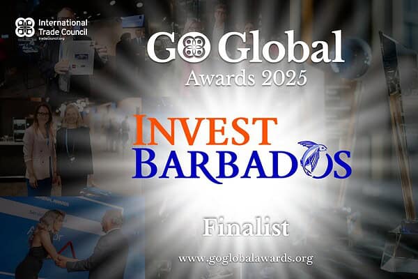 Invest Barbados Named Finalist for Investment Promotion Agency of the Year at Go Global Awards