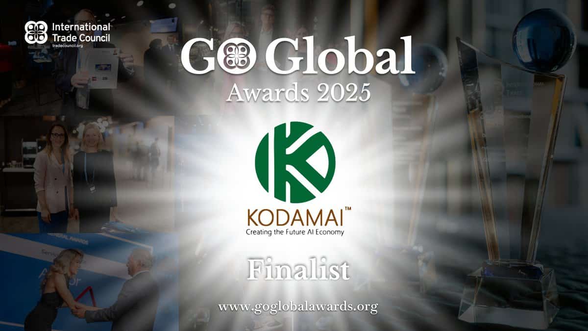 Kodamai Limited Named Finalist in AI Innovation in Enterprise Automation at 2025 Go Global Awards