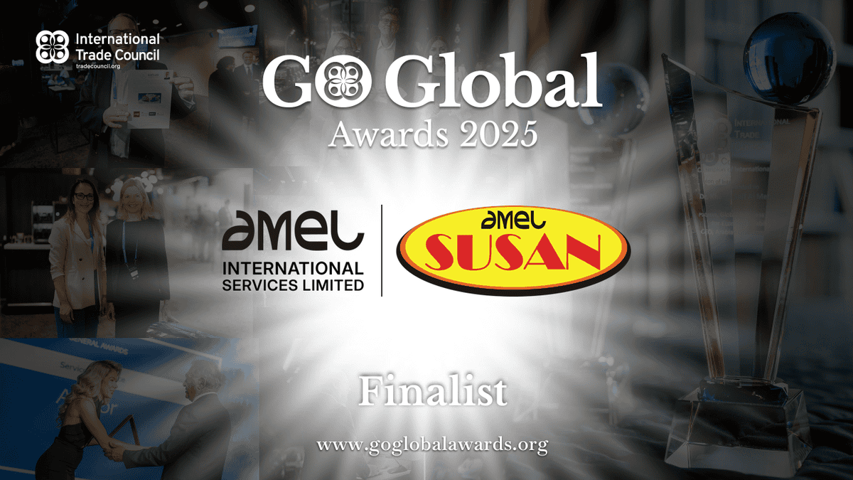 Amel International Services Limited Named Finalist for Outstanding Innovation in Food Processing at Go Global Awards