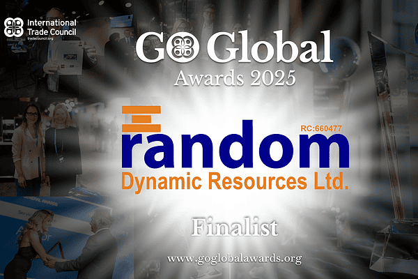 Random Dynamic Resources Ltd Named Finalist for Market Research Company of the Year at Go Global Awards