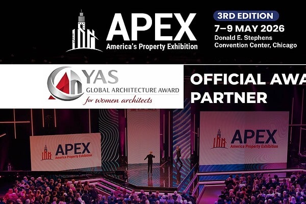 Celebrating Design Excellence: YAS Global Architecture Award Launches at APEX – America’s Property Expo, Donald E. Stephens Convention Centerm Chicago USA, 7–9 May 2026