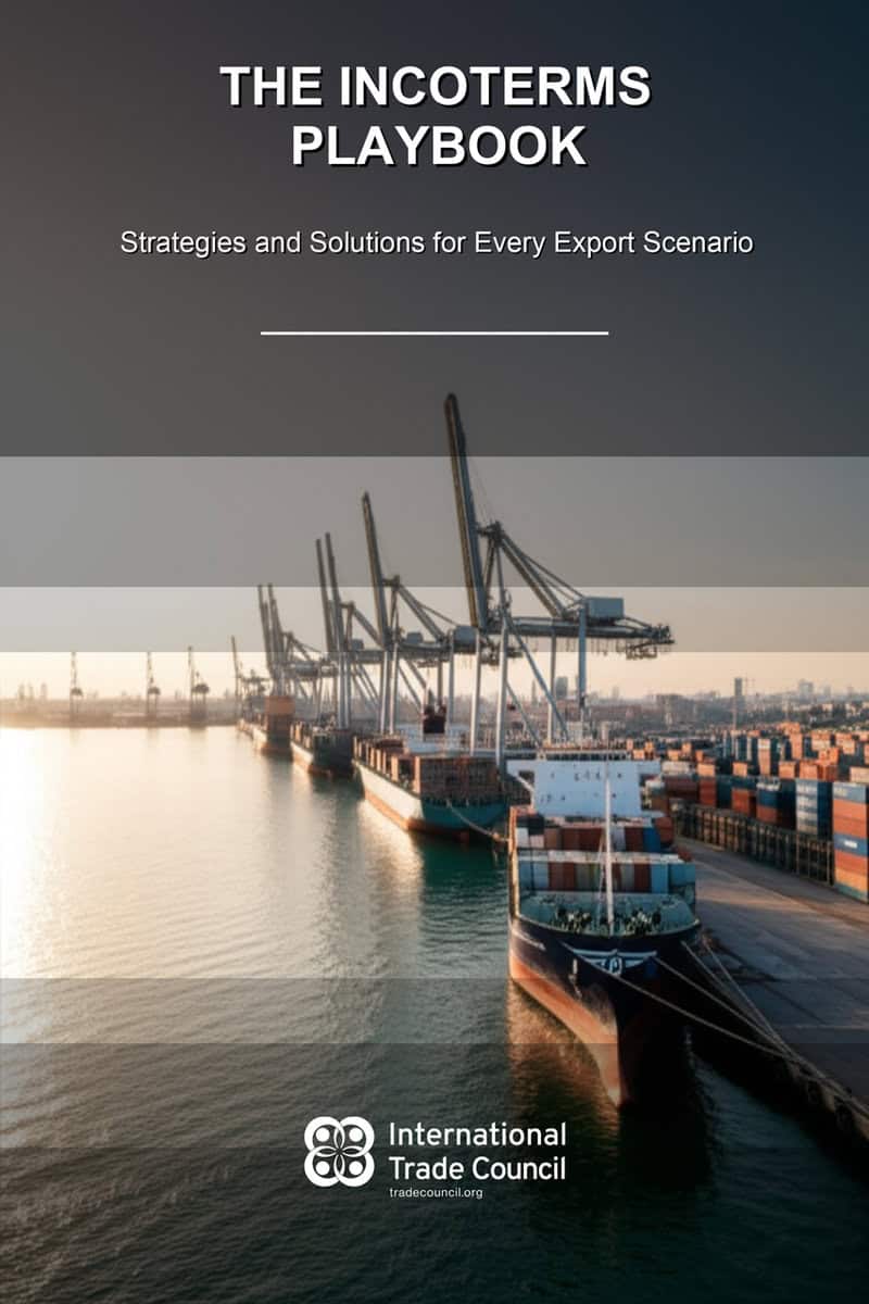 The Incoterms Playbook - Strategies and Solutions for Every Export Scenario By the International Trade Council