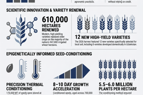 Uzbekistan's Agricultural Transformation Delivers Record Wheat Yields Under President Shavkat Mirziyoyev's Reform Agenda