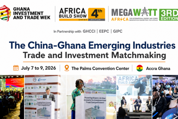 The China-Ghana Emerging Industries Trade and Investment Matchmaking Conference was successfully held in Accra, Ghana