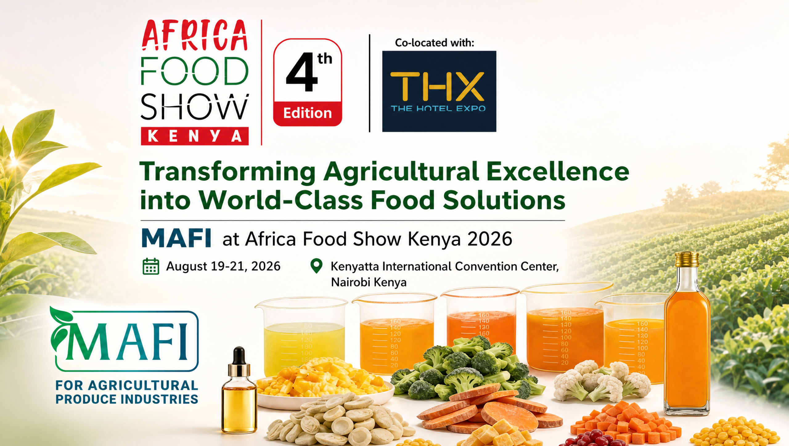 MAFI for Agricultural Produce Industries to Showcase Premium Egyptian Food Ingredients at Africa Food Show Kenya 2026